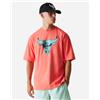 New Era Infill Chicago Bulls M - Maglia Basket - Uomo - Rosa