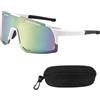 Doukesh Occhiali Ciclismo Uomo Donna UV400 Occhiali Da Ciclismo Occhiali Da Sole Sportivi Occhiali da Sole Polarizzati Occhiali da Neve Antivento Occhiali Veloci Occhiali Running per Ciclismo Corsa Pesca Sci