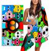 QNUOXEP Animato Teli Mare, Sprun-ki Asciugamano In Microfibra, Telo Mare Bambini, Sprun-ki Teli Mare Microfibra Spiaggia, Per Spiaggia, Piscina, Campeggio, Fitness, Yoga/120 * 60cm