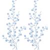 GORGECRAFT 2pz Toppe Decorative con Fiori da Stirare Toppe Decorative con Fiori di Prugna Applique in Tessuto Ricamato Abbellimenti per Abiti da Sposa Decorazioni per La Riparazione di Jeans Giacche