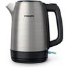 Philips Daily Collection HD9350/92 bollitore elettrico 1,7 L Nero, Acciaio inossidabile 2200 W