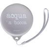 Villa d'Este Home Tivoli 1996 Bicchiere pieghevole con coperchio 200 ml, in silicone, grigio con scritta, S.P.Q.eRe