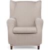 Eysa copripoltrona elastica bergere colore crudo design Luz