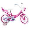 SCH Bicicletta Bambina HEART 14 Rosa - 4-6 anni