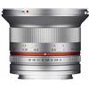 Samyang Obiettivo Mirrorless Samyang 12mm F2.0 NCS CS per Fuji X Silver (F1220510102)