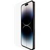 Belkin TemperedGlass Proteggi schermo iPhone 14 Pro Max, antimicrobico, applicazione facile senza bolle, durezza 9H,OVA102zz