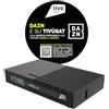 DIGIQUEST Decoder tivùsat Ti9, DVB-S2|1 mese DAZN STANDARD|AUTO INSTALLANTE|Telecomando 2 in 1| Smartcard tivùsat inclusa|HDR |Funzione di registrazione attivabile|Tasto SOS |Abilitato DAZN 1 e DAZN 2