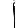 TIPTOE - Piede Pieds & plateaux - Nero - Acciaio termolaccato - Designer Matthieu Bourgeaux