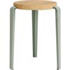 TIPTOE - Sgabello Lou - Grigio - Acciaio termolaccato - Designer Gregory Cibert