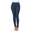 Generic Jeans Donna Pantaloni Skinny Slim Elasticizzati Push up Aderenti Donna Elastici Vita Alta Leggins Jeans (Blue, M)