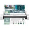 Brother DS-740D scanner Scanner a foglio 600 x 600 DPI A4 Nero, Bianco