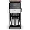 Krups Grind Aroma XL KT842810 - Macchina da caffè con filtro a cono rimovibile, pannello di controllo digitale, capacità XL (1,25 l), thermos in acciaio inox, colore: Nero/Acciaio inossidabile