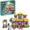 LEGO Disney Wish Il Cottage di Asha, Casa delle Bambole Giocattolo dal Film Wish con Mini Bamboline di Asha, Sakina e Sabino e la Figura di Star, Idea Regalo di Natale per Bambine e Bambini 43231
