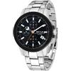 sector Orologio Uomo SECTOR 480 Cronografo In Acciaio Con Vetro Zaffiro WR100 Nero R3273797005