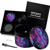 Spespo Grande Macinaspezie Versatile 63mm(2.5 ), Spespo Macinino meccanico per spezie,- realizzato in Lega di zinco - 4 Pezzi - full color printing (Robot-design)