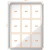 Nobo Bacheca magnetica Nobo con serratura Premium Plus 9xA4 1902560