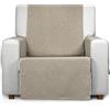 Eysa Genna Copridivano o Fodera di divano Antimacchia 55cm (misura di seduta) 1 Posto Beige