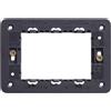 VIMAR Numero Posti 3 Moduli, CONFEZIONE 1 *** Vimar serie eikon supporto con viti plurimodulo installazione sicura e stabile