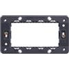 VIMAR Numero Posti 4 Moduli, CONFEZIONE 1 *** Vimar serie eikon supporto con viti plurimodulo installazione sicura e stabile