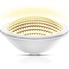 LyLmLe Luce Piscina PAR56 Fari LED per Piscine 18W Lampada Subacquea a led Illuminazione, 1440lm, 120°angolo del fascio, Impermeabile IP68, 12V DC/AC, 3000K Bianco Caldo