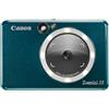 Canon Zoemini S2 Macchina Fotografica Istantanea 8MP - Fotocamera Istantanea Compatta con Specchio, Luce Circolare, Carta Fotografica con Retro Adesivo, Portatile, Acquamarina