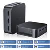 Blackview MP80 Mini PC Intel N5095 16GB RAM DDR4 512GB/1TB SSD Windows 11 WIFI 5