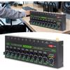 Console di miscelazione del suono dinamico del mixer audio a 10 canali per