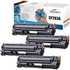 Starlet24 4x 83A CF283A Toner Nero Compatibile per HP 83A CF283A Cartuccia Toner per LaserJet Pro M201dw M201n MFP M125nw M125a M127fw M127fn M225dw M225dn
