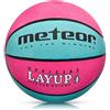 meteor Pallone Basket Palla da Basketball - Dimensione Bambini Giovani Ideale per Allenamento e Divertimento - Gonfiabili Pallacanestro Mini con Superficie Antiscivolo Layup