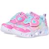 Skechers Girls, Sneaker Bambine e Ragazze, Lavender Sparkle Mesh Hot Pink Trim, 32 EU