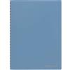 Maruman Septcouleur Lab - Quaderno formato A5, 21 x 15 cm, a quadretti da 3 mm, 100 fogli, colore: blu spirito (N768-02)