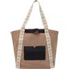 Coccinelle Borsa a Mano in Canvas e Pelle Linea Coccinelle Roundabout