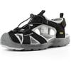 riemot Sandali Sportivi Estivi Basse Donna e Uomo,Comode Scarpe da Trekking,Arrampicata,Sport e Mare,Sandali con Cinturino alla Nero Donna 40EU