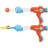 Radiocom ODS - Mars Oberon, Pistola 2 in 1, Pistola Giocattolo Sparapalline e Razzi, Incluse 10 Palline e 3 Razzi, Lunghezza 32 cm, Età Consigliata +8 Anni