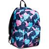 Seven Zaino Scuola Ischoolpack, Blu Rosa Azzurro, Zaino Mono Scomparto con Power Bank Incluso, USB Plug, Tasca Porta Tablet e Tasca Porta Telefono, Scuola, Bambine e Ragazze