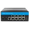 mtxneo Switch gestito Gigabit Ethernet Gigabit a 8 porte con 2 slot SFP montaggio su gu