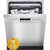 Midea SU 7.35X14BS - Lavastoviglie da 60 cm, 14 controsoffitti per lavastoviglie parzialmente integrati con WiFi, asciugatura extra, 8 programmi, 42 dB, ritardo di avvio 1-24 ore, in acciaio inox