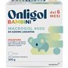 Onligol Bambini Dispositivo Medico Macrogol 4000 ad Azione Lassativa, 200g