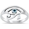 Joyara Anello Argento Sterling 925 Madreperla Occhio di Horus LTDMXRS131695-60