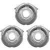 ZVVOEDMR Testine Di Ricambio For Rasoio SH50/52, Compatibili Con Philips Norelco, Serie 5000 E, Compatibili Con Aqua, Compatibili Con Touch, Lame For Rasoio(3pcs)
