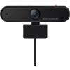 Lenovo Webcam LC50, 1080p, doppio microfono e cancellazione del rumore, attacco magnetico, otturatore per la privacy integrato