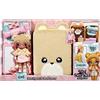 Na! Na! Na! Surprise Na Na Na Surprise Playset 3-en-1 SARAH SNUGGLES-Borsellino a forma di orsacchiotto con bambola di stoffa in edizione limitata con vestito esclusivo e altro-Da collezione-Età: 5+ anni, Colore