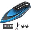 uleway Barca Telecomandata | per Piscine e Laghi | Mini Motoscafo Elettrico 2.4G Hz per Bambini e Adulti | Barca Radiocomandata Giocattoli Bambino 6+ Anni Regali per Bambini