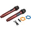High-Quality Per Microfono Wireless UHF Professionale Affidabile Funzionamento Doppio Canale