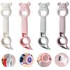 Jidyllic Apriscatole 4 in 1,4 Pcs Multifunzionale a Mano Apribottiglie Cavatappi per Birra con Impugnatura Manopol Personalizzato Apribottiglie Portatile per Bicchieri Di Gelatina Birra