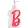 Franco Barbie dispenser per bagno duro, resina, rosa scuro