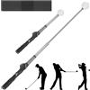 Starvortex Allenatore Telescopico Swing del Golf con Fascia Elasticizzata, Golf Swing Grip, per Allenamento di Battuta di velocità e Forza Principianti, Ideale Come Regalo per Golfisti e Golfiste