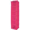 Compactor Color Portatutto 6 Ripiani, Tessuto, Fucsia