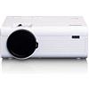 Lenco LPJ-300 - Proiettore Bluetooth - Mini videoproiettore - 2800 lumen (U2S)