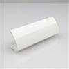 FELGNER Maniglia per porta del balcone 0047, per balcone e terrazzo, montaggio esterno, maniglia per il balcone e la terrazza, resistente alle intemperie, rivestimento bianco traffico